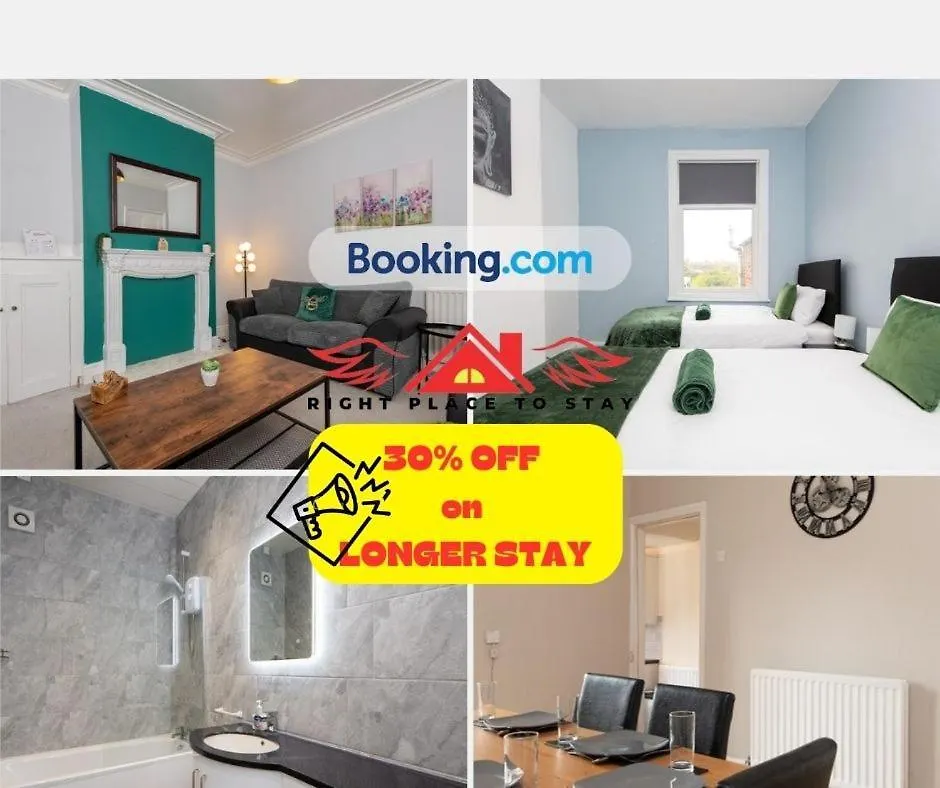 Modern 3-Bed Home Near Darlington Centre - Garden And Parking 达灵顿